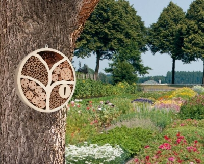 Rundt insekthotel