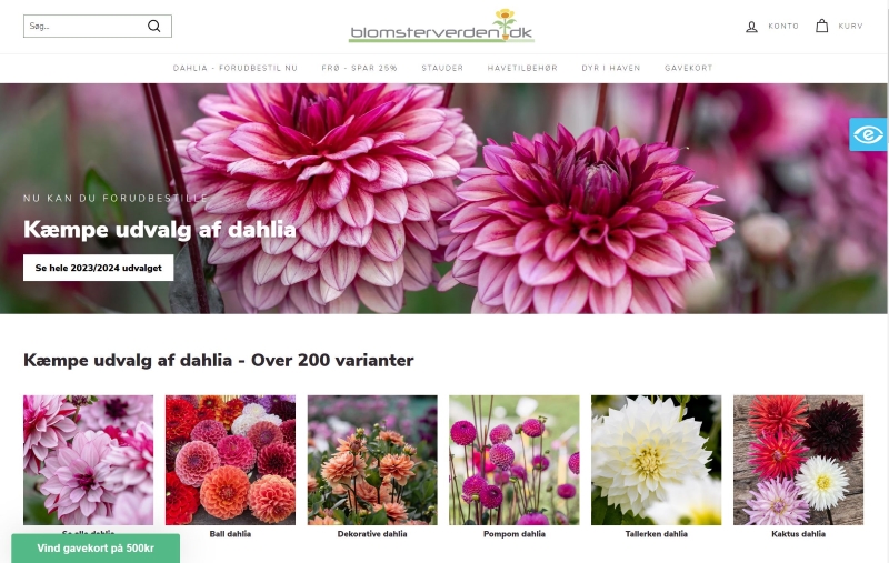 Blomsterverden tilbud og rabatkoder